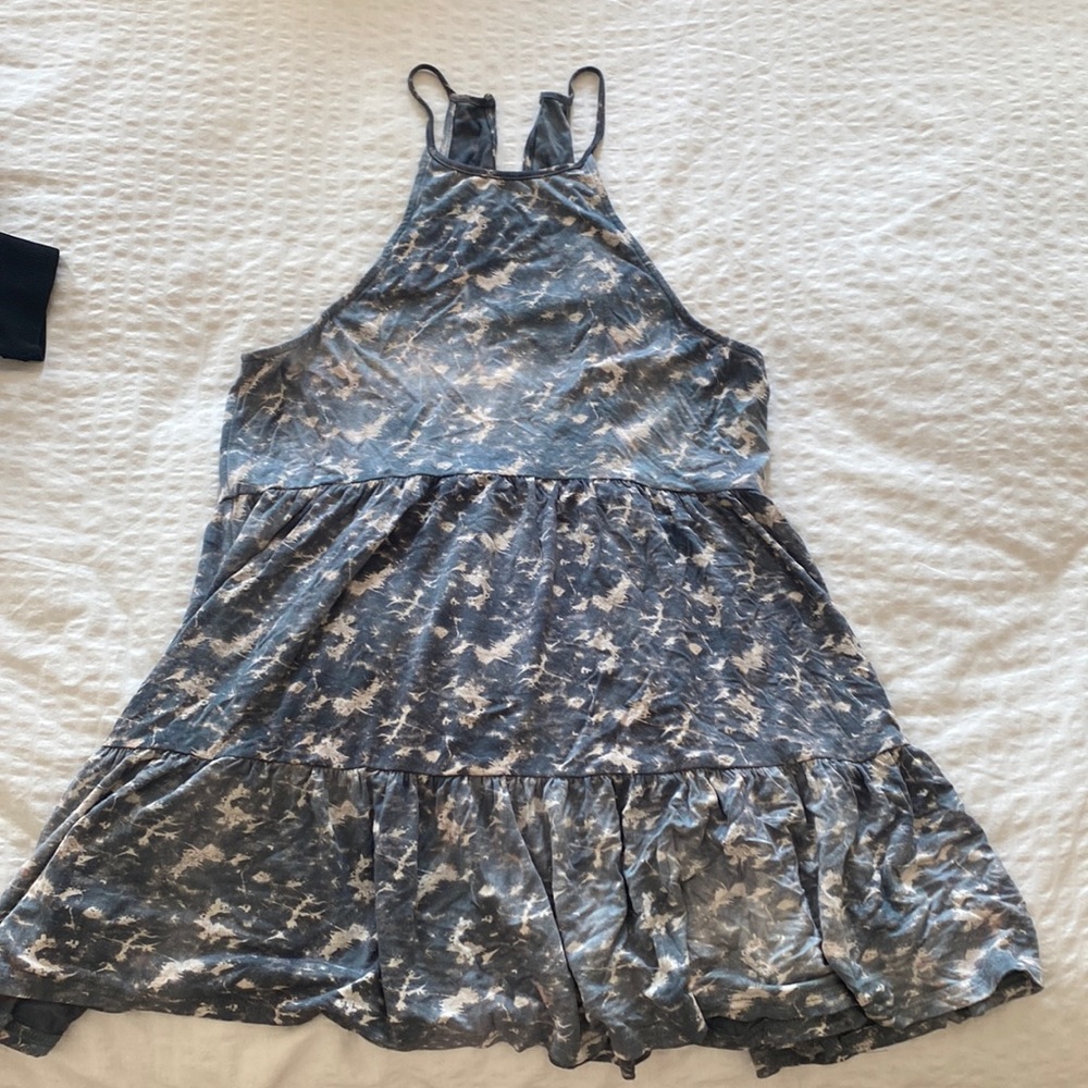 Tie dye marble entro tunic